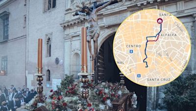 Itinerario, recorrido y horario de la procesión extraordinaria del Cristo de Burgos