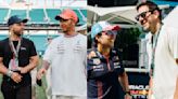 Fórmula 1 en Miami: el Kun Agüero y Juan Martín Del Potro marcaron presencia argentina y posaron con los mejores