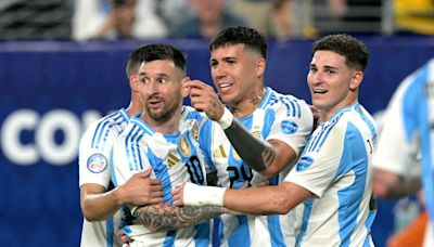 美洲盃阿根廷2比0擊退加拿大 梅西進球刷一排紀錄