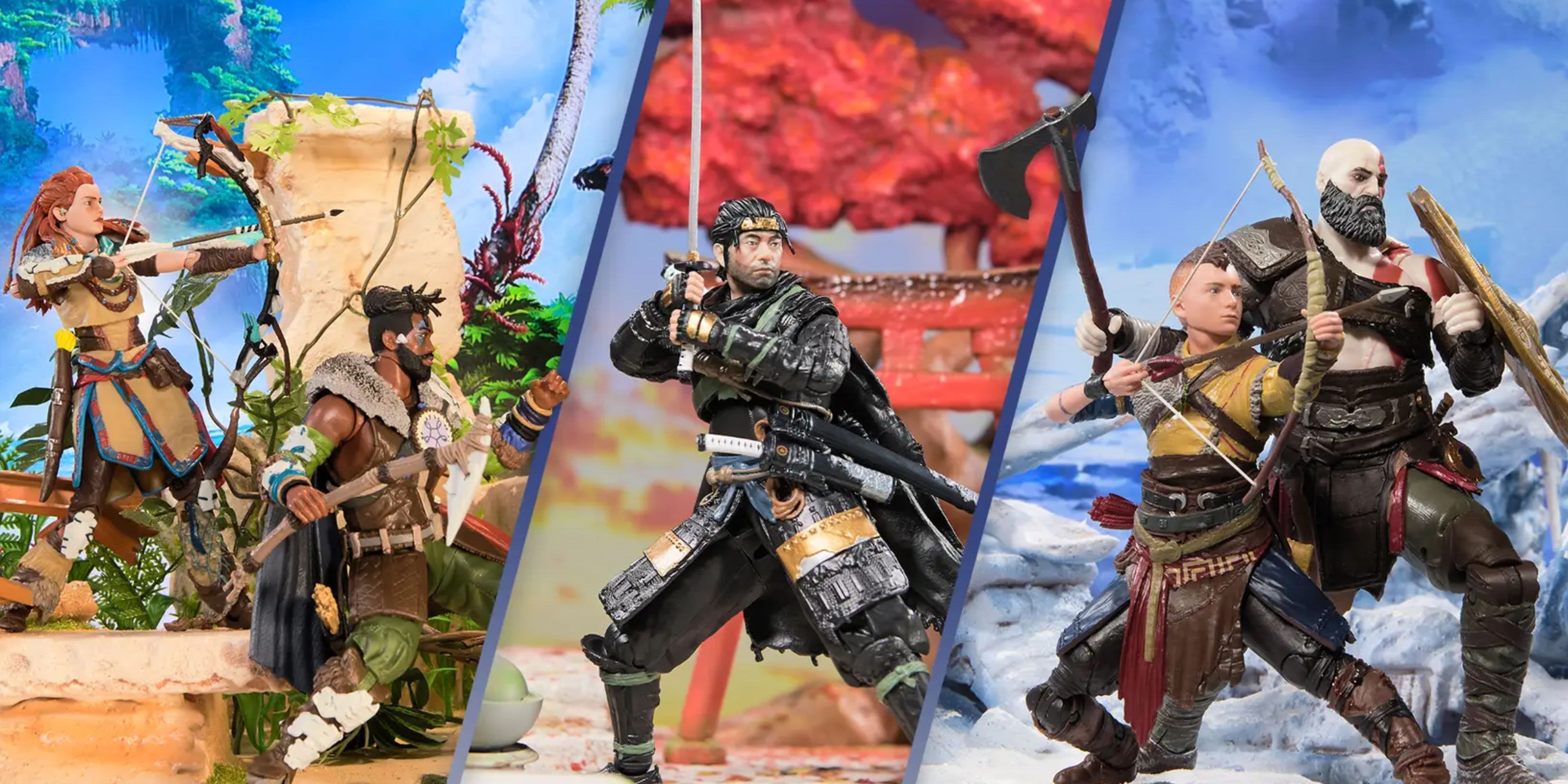 Kratos, Aloy, And Jin Included In PlayStation's New Range Of Action Figures