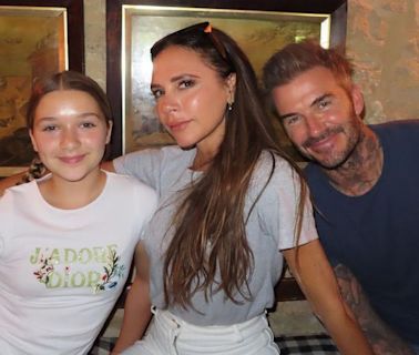 David y Victoria Beckham celebran lo mucho que ha crecido su hija Harper en su 13º cumpleaños
