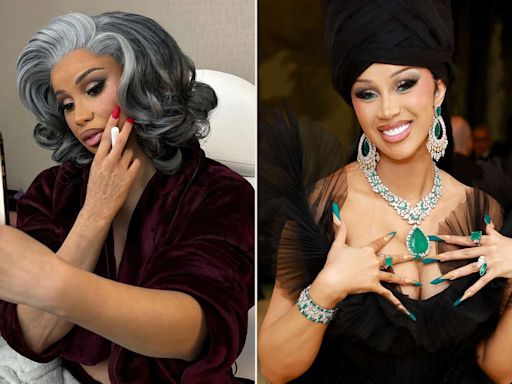 Cardi B Almost Transformed into a ‘Granny’ with 18 Pieces of Prosthetic Wrinkles for the 2024 Met Gala