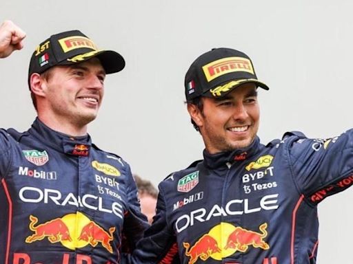 Checo Pérez y Max Verstappen, la pareja nominada a "Couple Goals" en una premiación