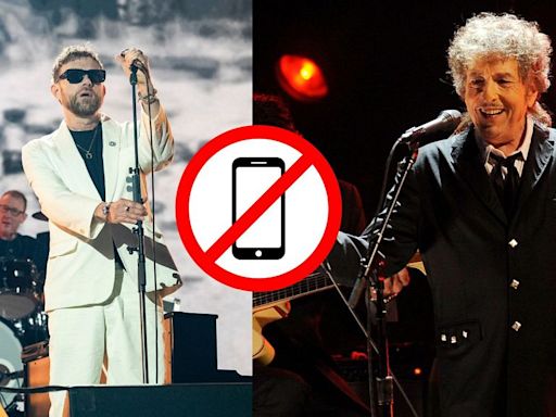 Damon Albarn vs Bob Dylan: Should phones be banned at gigs?