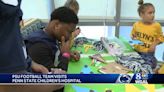Penn State's James Franklin and selected players visit children's hospital