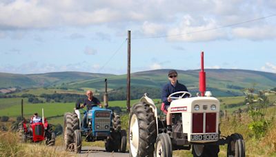 Vintage tractor run marks the end of an era