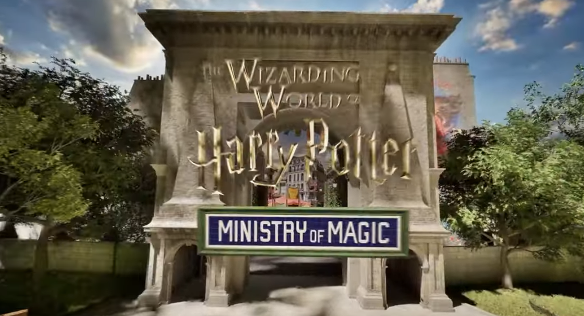 Universal's new Ministry of Magic theme park (video)