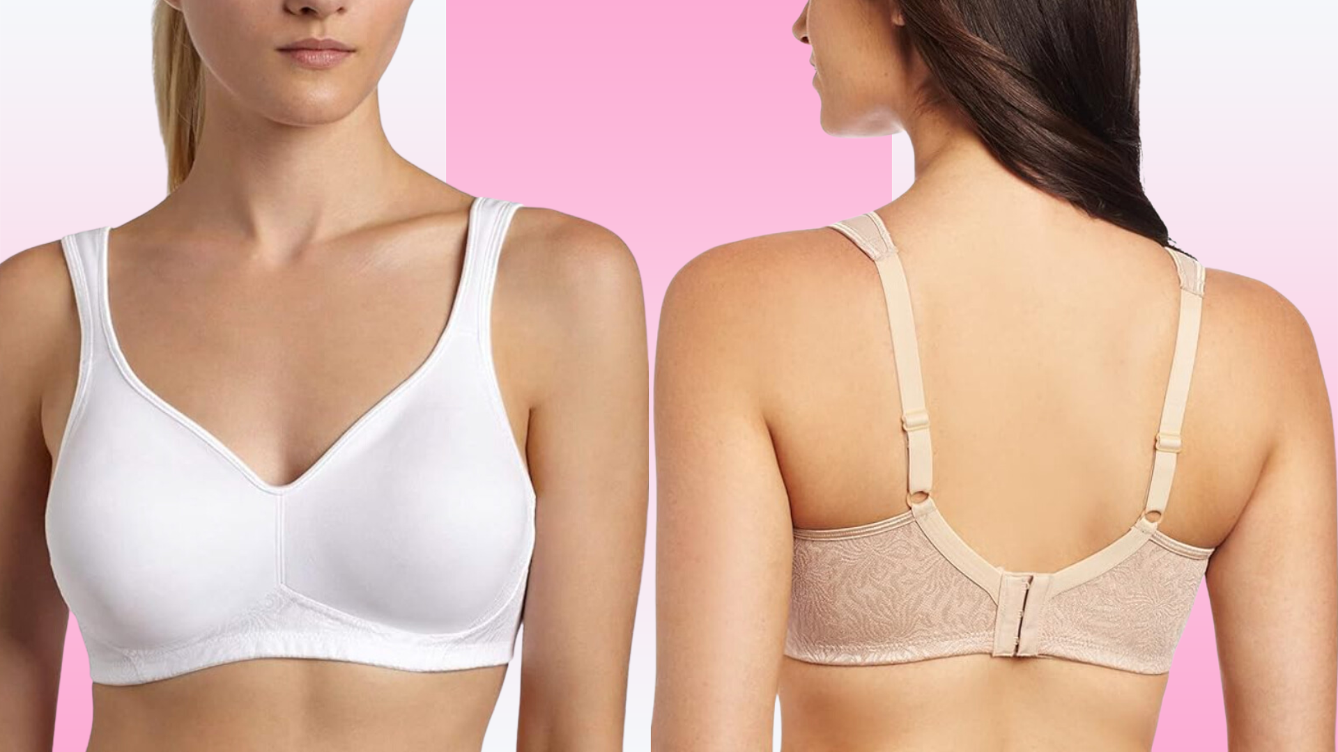 This wireless Playtex cooling bra 'feels like having nothing on,' shoppers say — and at $18, it's over 50% off
