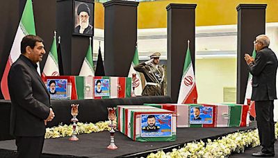 President Raisi death: Dhankar in Tehran, India shows solidarity with Iran