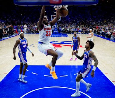 Mitchell Robinson has ankle injury, leaving Knicks without another key player in postseason