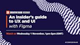 Free webinar: An insider's guide to UX and UI with Figma