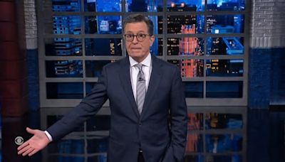 Stephen Colbert Stands Up for College Gaza Protesters: ‘It’s Their First Amendment Right’ | Video