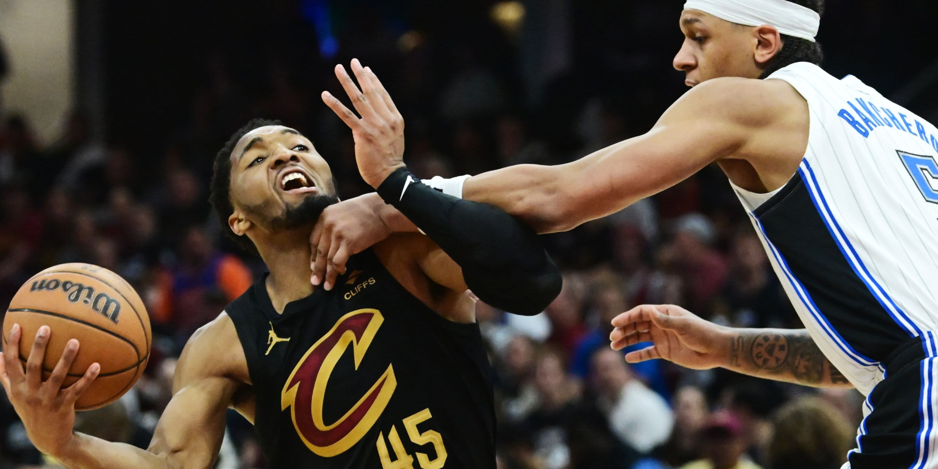 Paolo Banchero Shares Moment With Donovan Mitchell Following Game 7 Loss