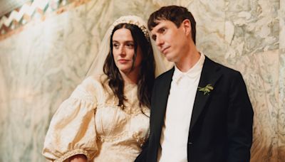 The Bride Wore Simone Rocha for Her Intimate London Wedding—And Married With Her Baby in Her Arms