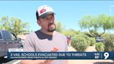 Parents react to triple Vail school bomb threat