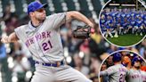 Max Scherzer’s perfect return powers Mets’ win over Brewers to clinch playoff berth