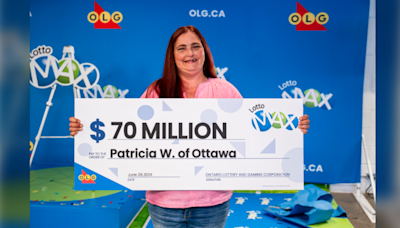 Ottawa woman, cancer survivor, 49, wins $70 million, plans to help community