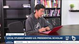 Local high school senior named a U.S. Presidential Scholar