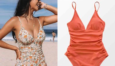 Amazon Shoppers Say They Feel "Pretty Damn Good" in This $34 One-Piece Swimsuit