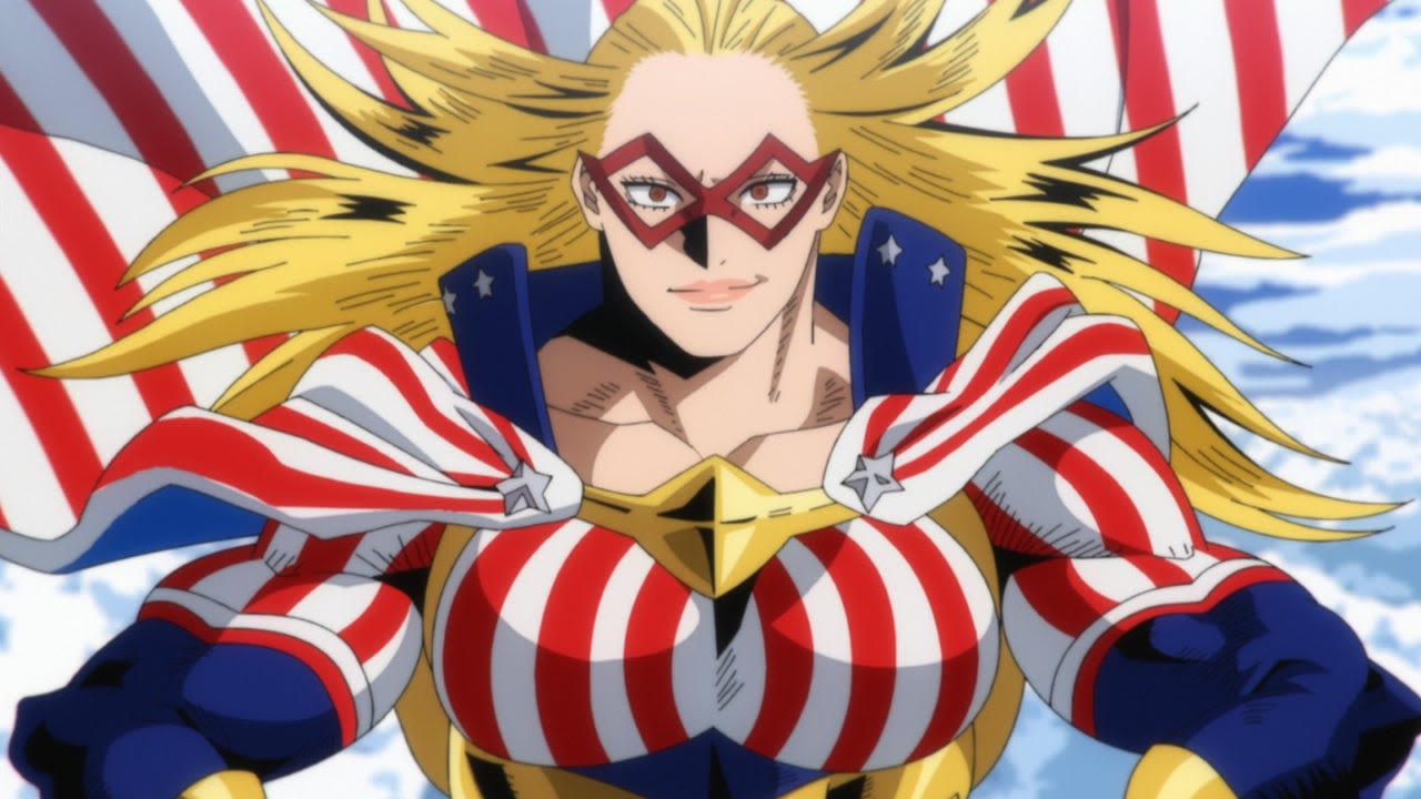 My Hero Academia Fans Are Finally Getting a Closer Look at Star and Stripe, America's #1 Hero - IGN