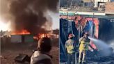 Pisco: devastador incendio dejó a doce familias en la calle en sector Alto Molino