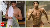 Then and Now: Kartik Aaryan's body transformation for 'Chandu Champion' in just 1 year SHOCKS fans | - Times of India