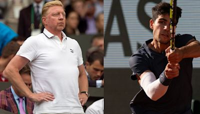 Boris Becker Brings Up Tennis-Soccer Comparison to Lash Out at Carlos Alcaraz Press Conference