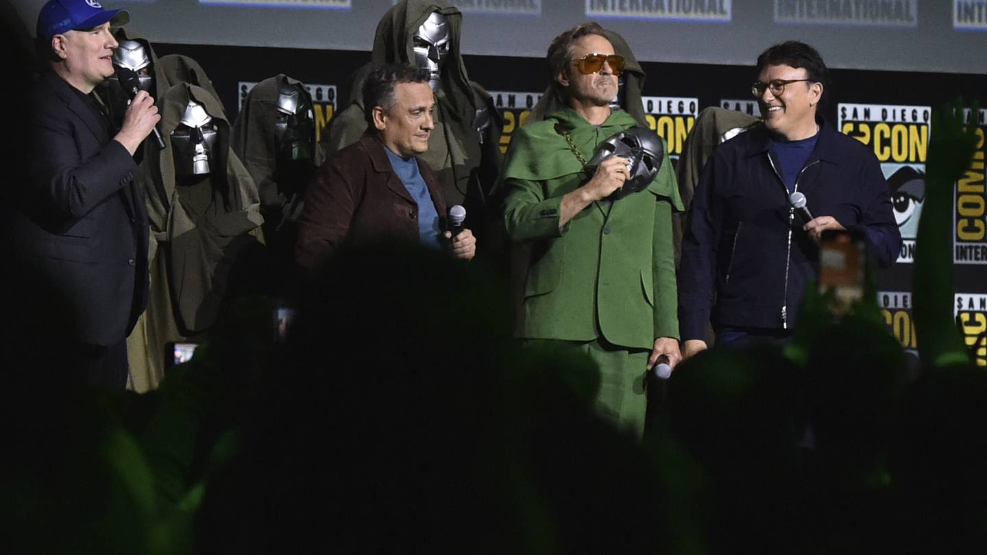 Robert Downey Jr. is returning to ‘Avengers’ films as a villain in 1 of Marvel's Comic-Con twists