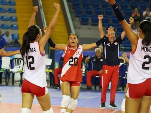 Perú vs Venezuela 3-1: resumen y mejores jugadas del triunfo ‘bicolor’ y pase a la final de la Copa Panamericana de vóley Sub 17