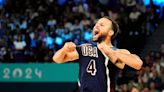 Who is the U.S. men’s basketball star with eight three-pointers in the gold medal game? Here's the answer.