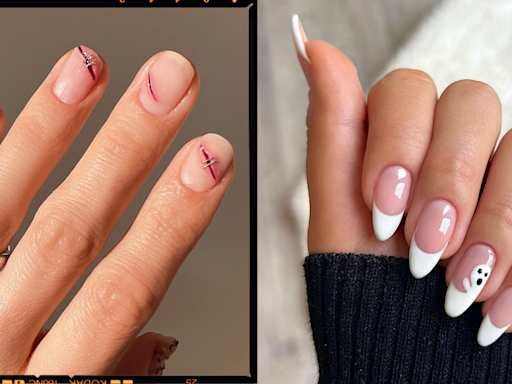 Non-cheesy Halloween nail art ideas to screenshot now