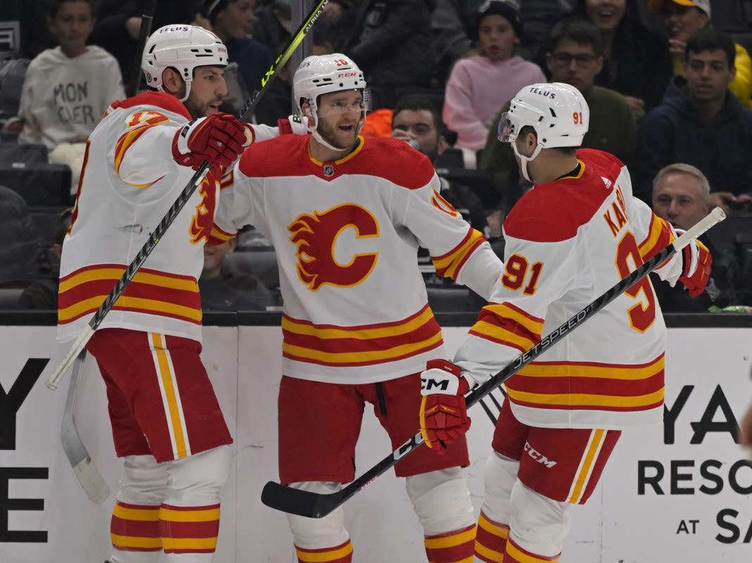 An Early Look At the Calgary Flames Line Combinations Next Season