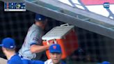 Mets Pitcher Hurls Cooler in Dugout Meltdown After Struggling vs. Guardians