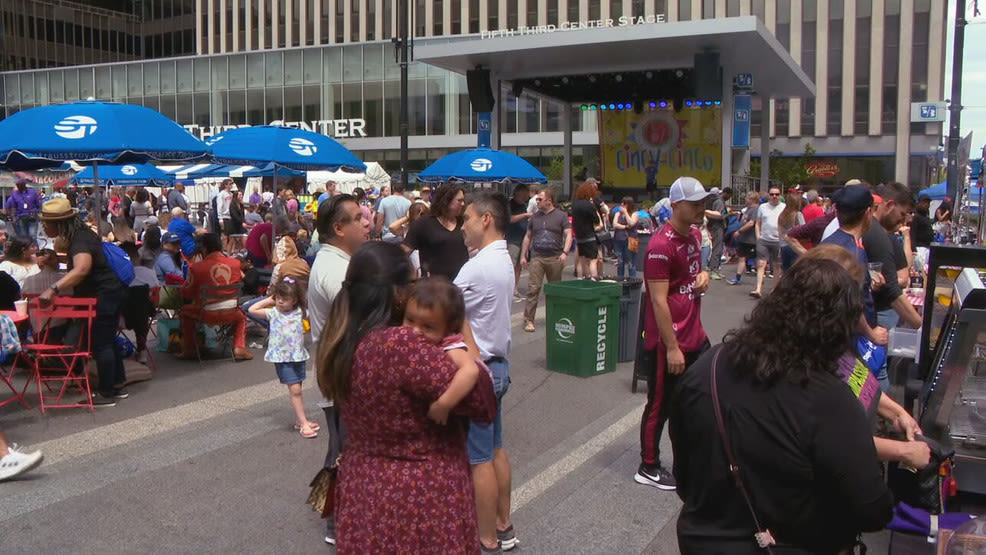 Fountain Square hosts Latin-themed 'Cincy-Cinco' event with food and live performances