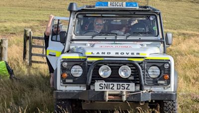 Heat-exhausted father and son rescued from The Cheviots after running out of water