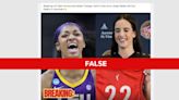 Fact Check: Clark and Reese not part of 2024 US Olympic women's basketball team