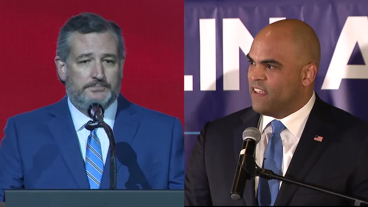 Ted Cruz leads Colin Allred by 8 points in US Senate race, new poll shows