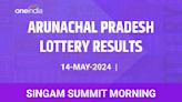 Arunachal Pradesh Singam Summit Morning Winners 14 May - Check Results