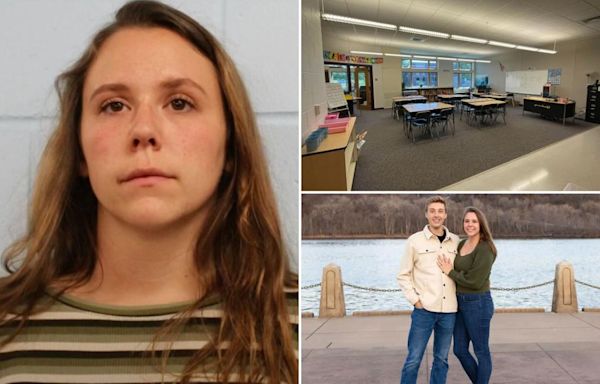 Wisconsin elementary school teacher, 24, busted for ‘making out’ with 5th grader — three months before wedding