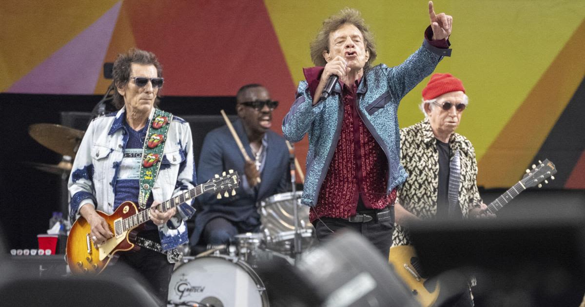 With the Rolling Stones in Phoenix, time was on my side