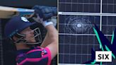 ICC Men's T20 World Cup: Michael Jones smashes solar panel with huge six