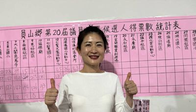 宜縣員山議員補選「家族政治獲勝」 藍營黃雯如宣布當選