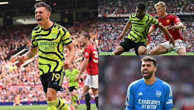 ...ratings vs Man Utd: The Gunners are going all the way! Tireless Leandro Trossard and superb William Saliba secure battling victory to take Premier League...