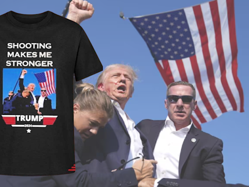 Post-Assassination Attempt At Donald Trump Rally, 'Shooting Makes Me Stronger' T-Shirts Hit Shelves in China