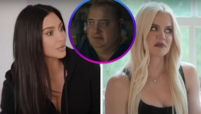 Kim Kardashian Compares Sister Khloé to Brendan Fraser's Character in 'The Whale'