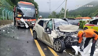 遊韓第2天出車禍！台旅行團遊覽車遭撞 1台籍旅客輕傷、肇事駕駛亡