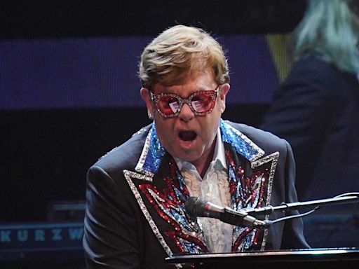 Elton John sells Gucci jackets and Versace shirts in support of Aids charity