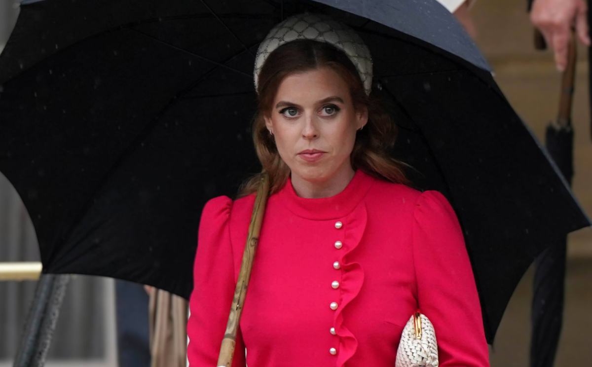 Princess Beatrice Departs From Royal Standard Wearing Trendy Item
