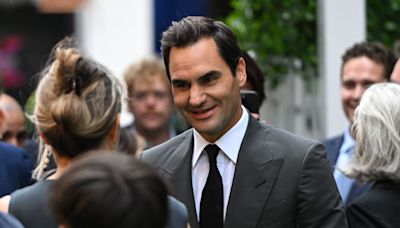 Federer sorprendió con su presencia en un recital de Taylor Swift