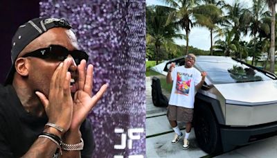 ¿Jefferson Farfán se compró la 'Cybertruck' de Tesla? Esto hizo la 'Foquita' en Miami